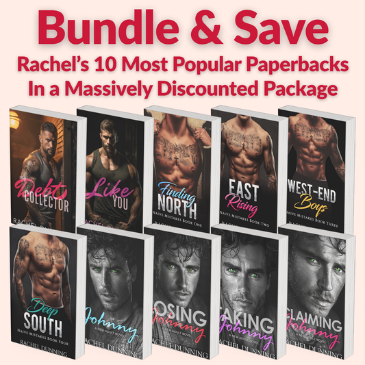 Rachel’s Steamy Paperbacks Bundle (10 Novels!)